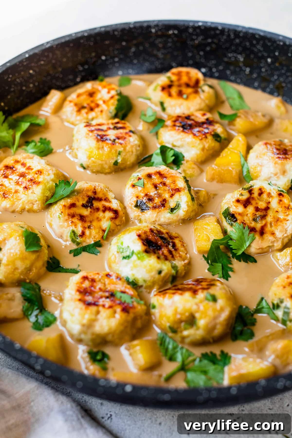 Pineapple-Glazed Hawaiian Chicken Meatballs 11 Hawaiian Chicken Meatballs with Pineapple