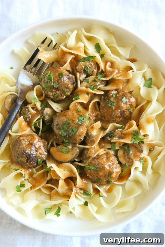 25 Crockpot Dinner Recipes to Enjoy Year-Round 28 Meatball Stroganoff