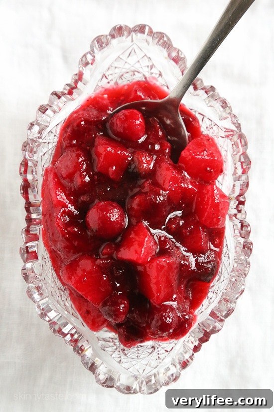 Cranberry Pear Sauce