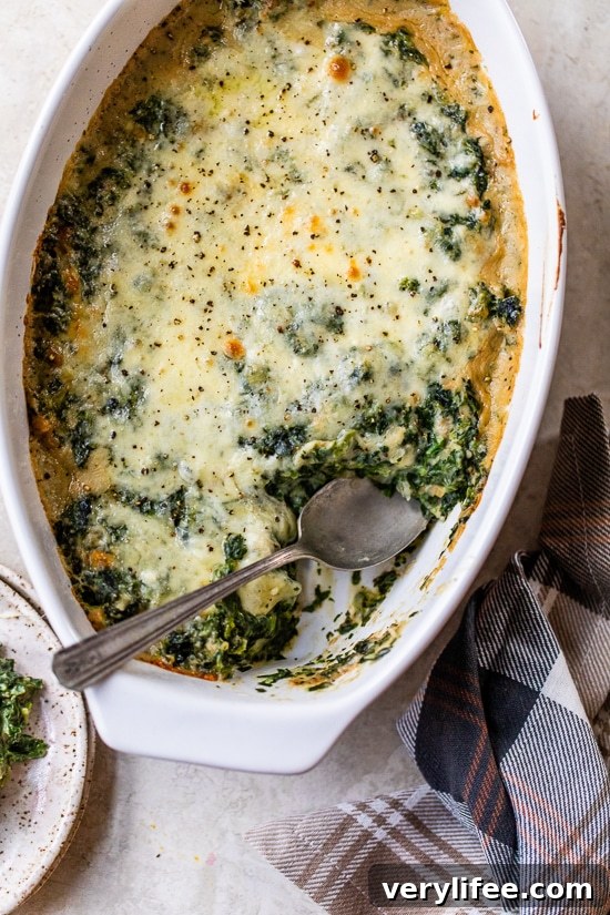 Spinach Gratin