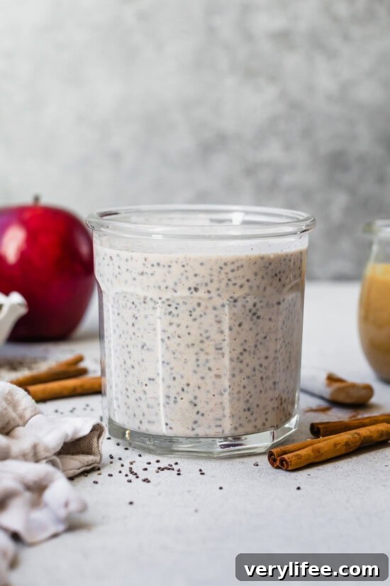 Chia Pudding in a jar