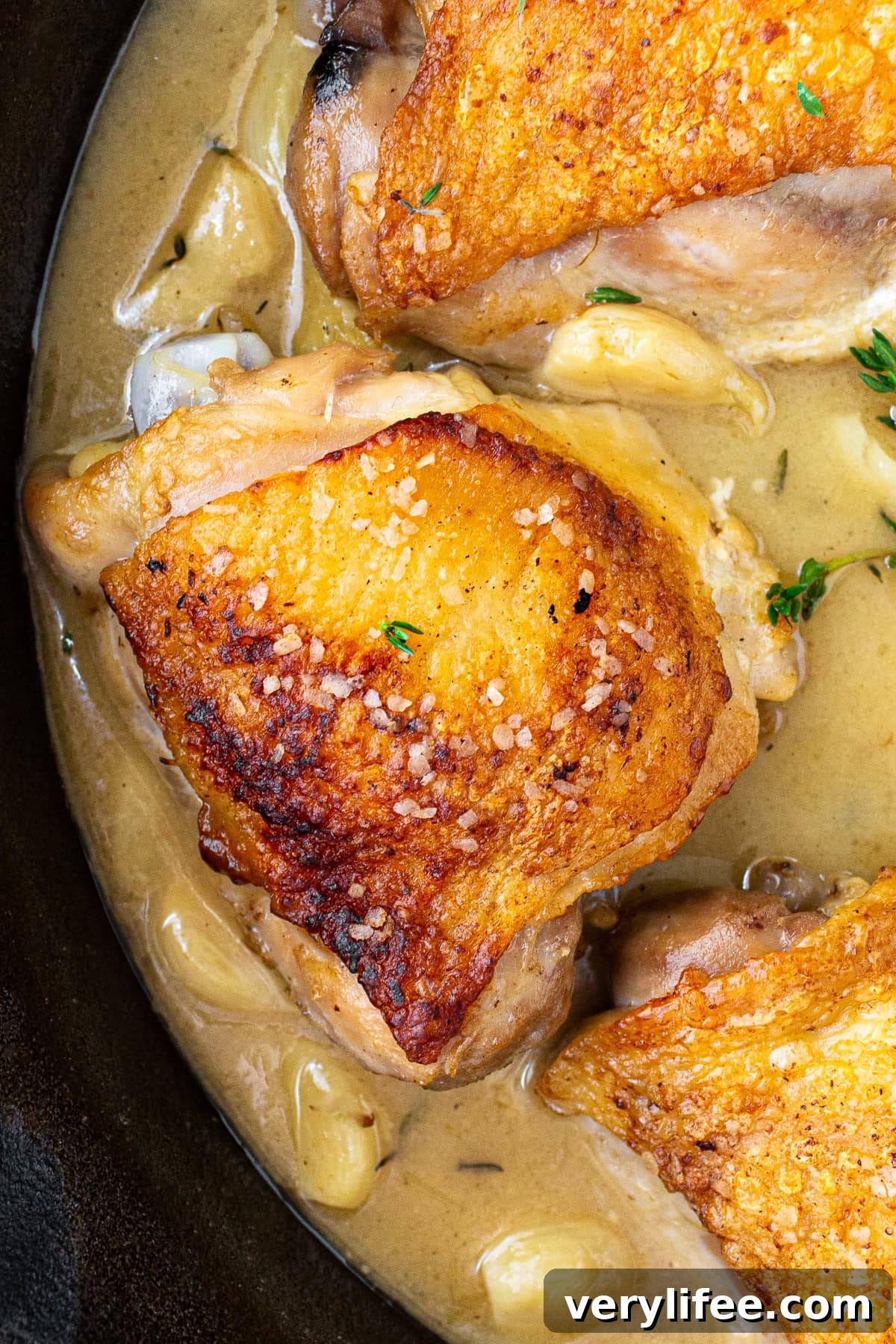 30 Cloves Garlic Chicken