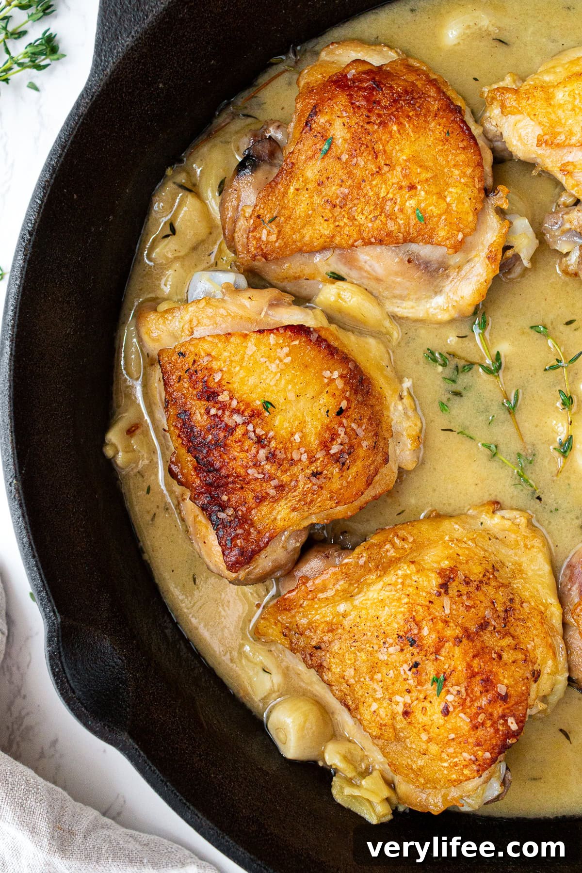 30 Cloves Garlic Chicken