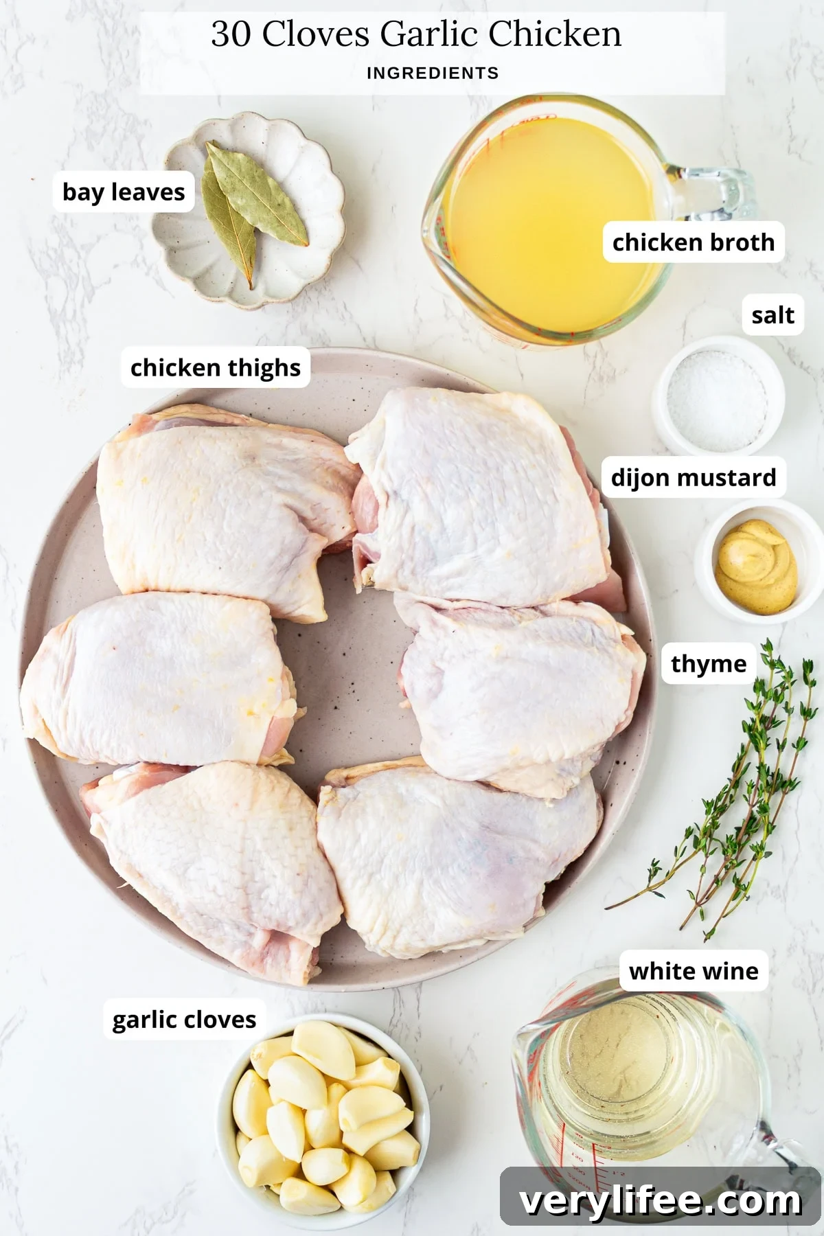 30 Cloves Garlic Chicken
