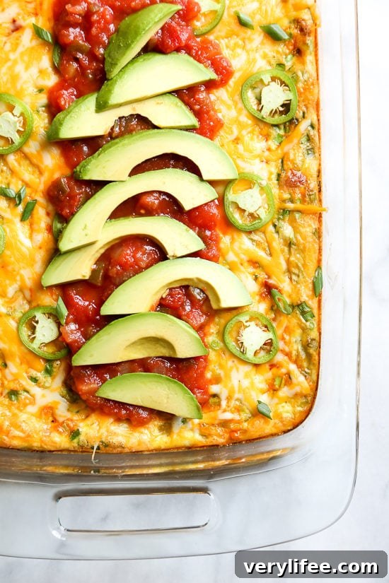 Tex Mex Breakfast Casserole