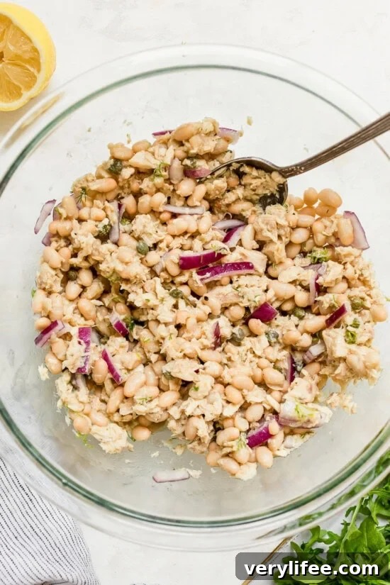 Tuna Navy Bean Salad