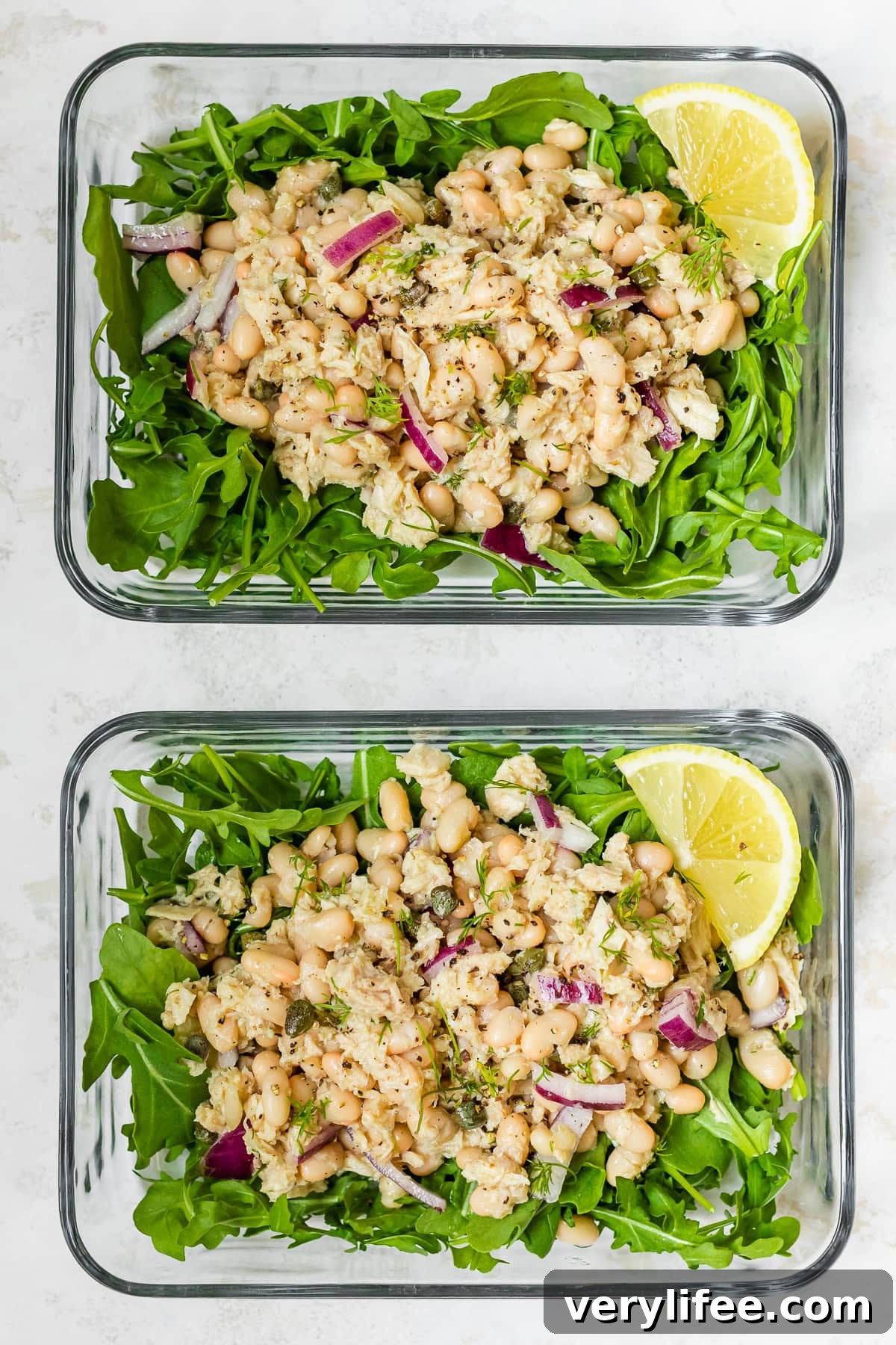 Meal Prep Tuna and White Bean Salad
