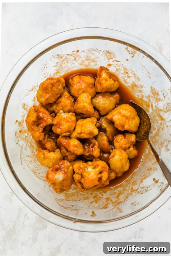 Crispy Air Fryer Cauliflower Wings with Honey Sriracha Recipe 9 Air Fryer Cauliflower Wings with Honey Sriracha Sauce