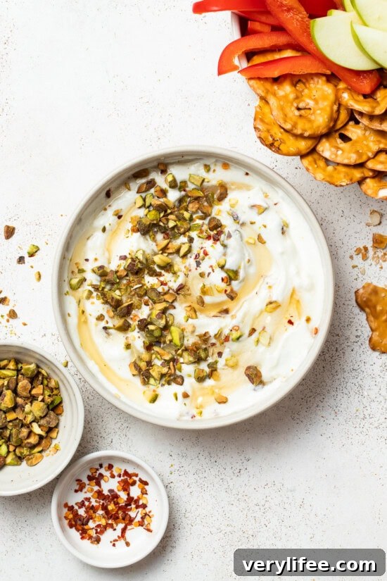 Finish with pistachios