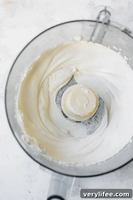 Creamy Whipped Ricotta Caprese Dip with Cherry Tomatoes 7 Whip the ricotta
