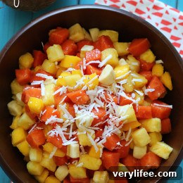 Tropical Summer Fruit Salad