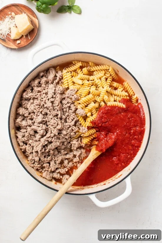 Turkey Bolognese (One-Pot Pasta)