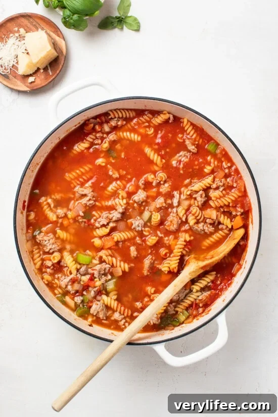 Turkey Bolognese (One-Pot Pasta)