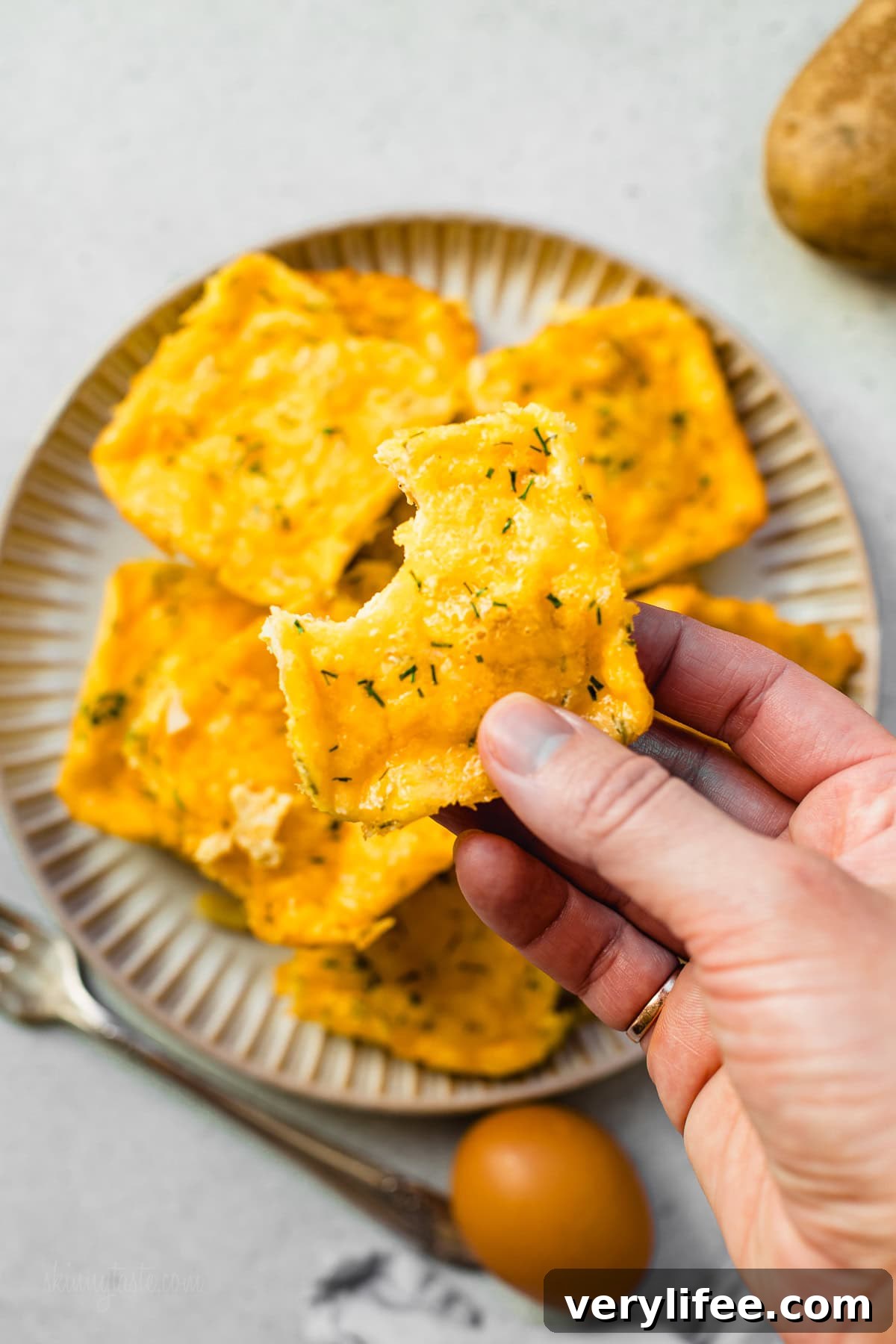 Potato Cheddar Chive Bake (Starbucks)