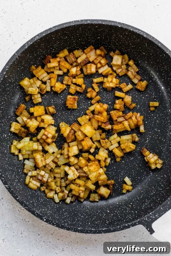 Cook the potatoes