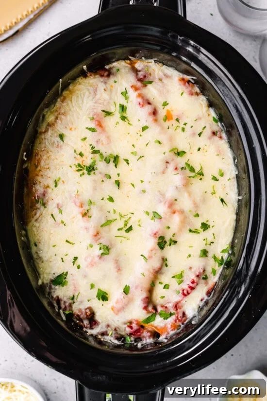 Slow Cooker Lasagna Recipe: Cheesy, Tender Layers 12 Slow Cooker Lasagna