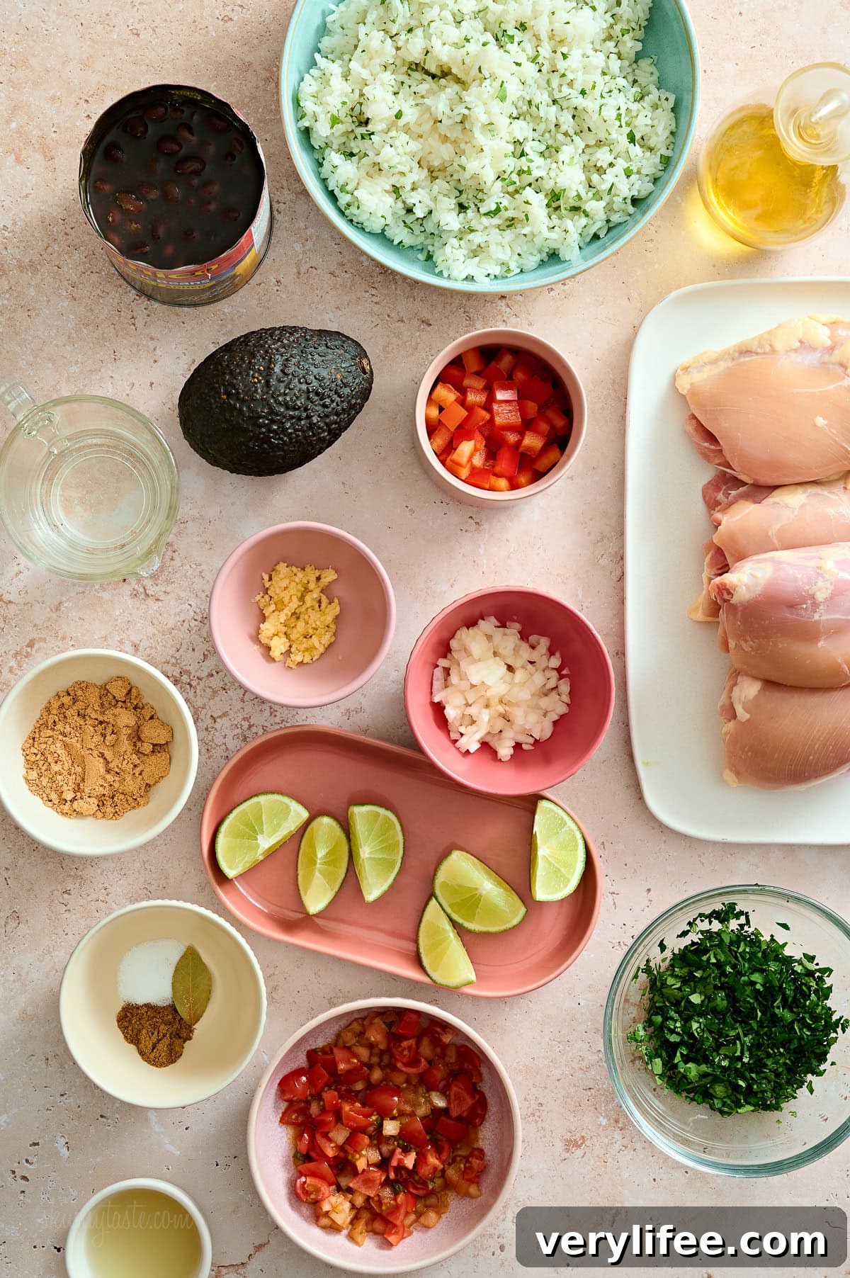 Chicken Taco Bowl Recipe: Flavorful Weeknight Meal 5 Ingredients for Chicken Taco Bowls