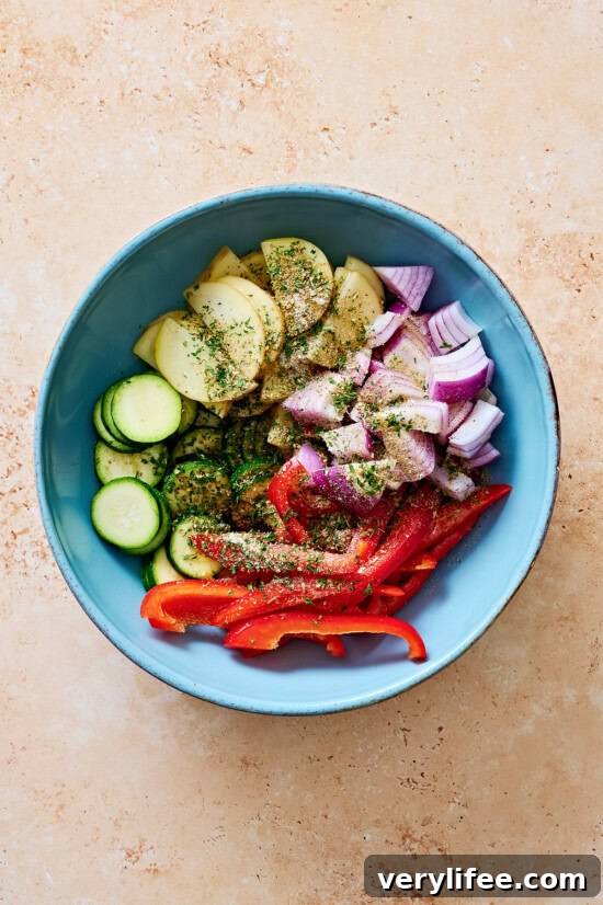 vegetables in a bowl