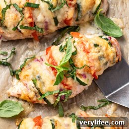 Hasselback Chicken Primavera