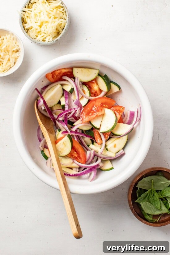 Vegetables in a bowl