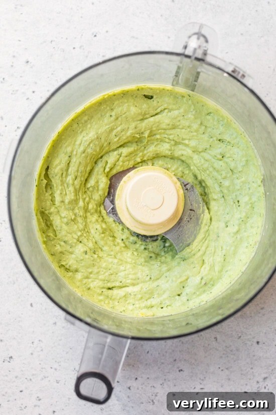 Creamy Avocado and Cottage Cheese Dip Recipe 7 Whipped Avocado Cottage Cheese Dip in food processor