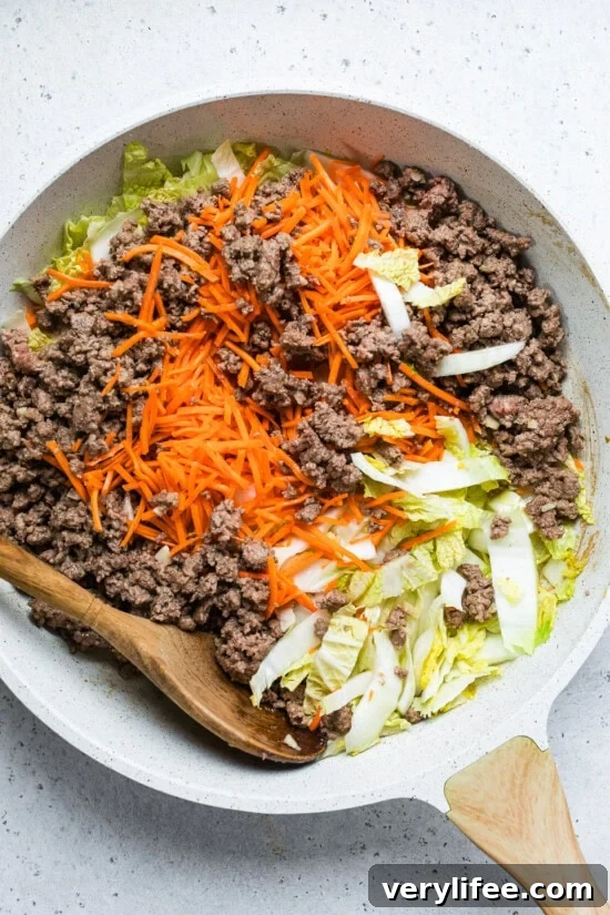 Soy-Garlic Beef and Cabbage Stir-Fry 9 Beef and Cabbage Stir Fry