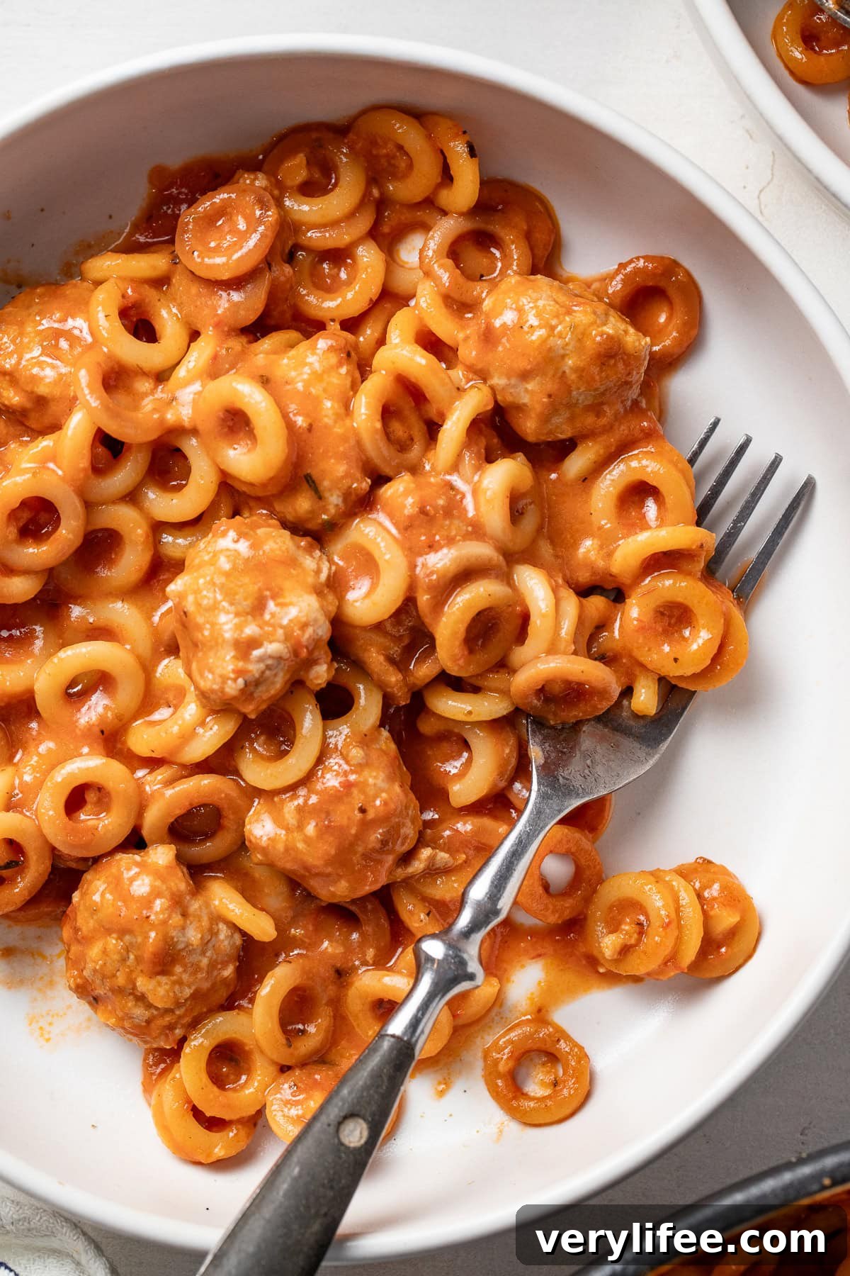 SpaghettiOs with Homemade Meatballs Recipe 2 Spaghettios and Meatballs