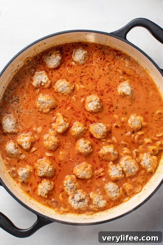 SpaghettiOs with Homemade Meatballs Recipe 11 cover and cook