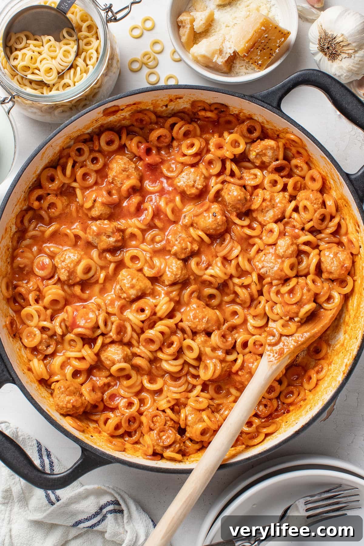 SpaghettiOs with Homemade Meatballs Recipe 12 Spaghettios and Meatballs