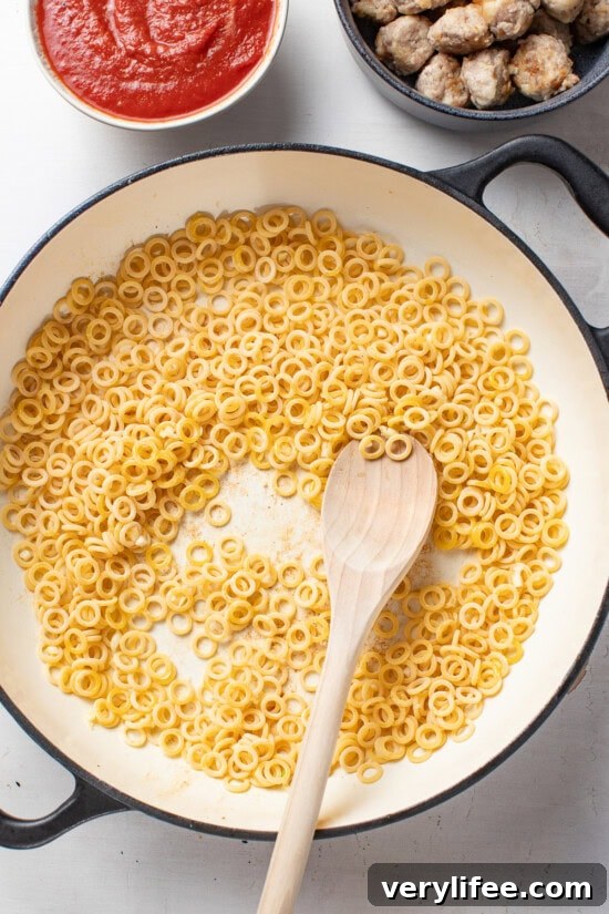 SpaghettiOs with Homemade Meatballs Recipe 9 toast pasta