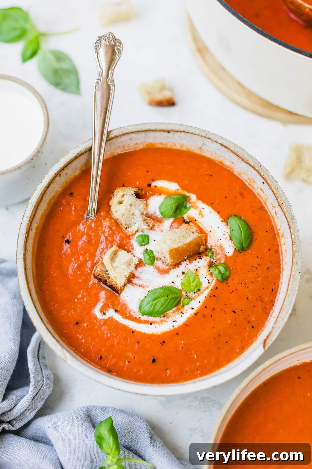 Tomato Soup in a bowl
