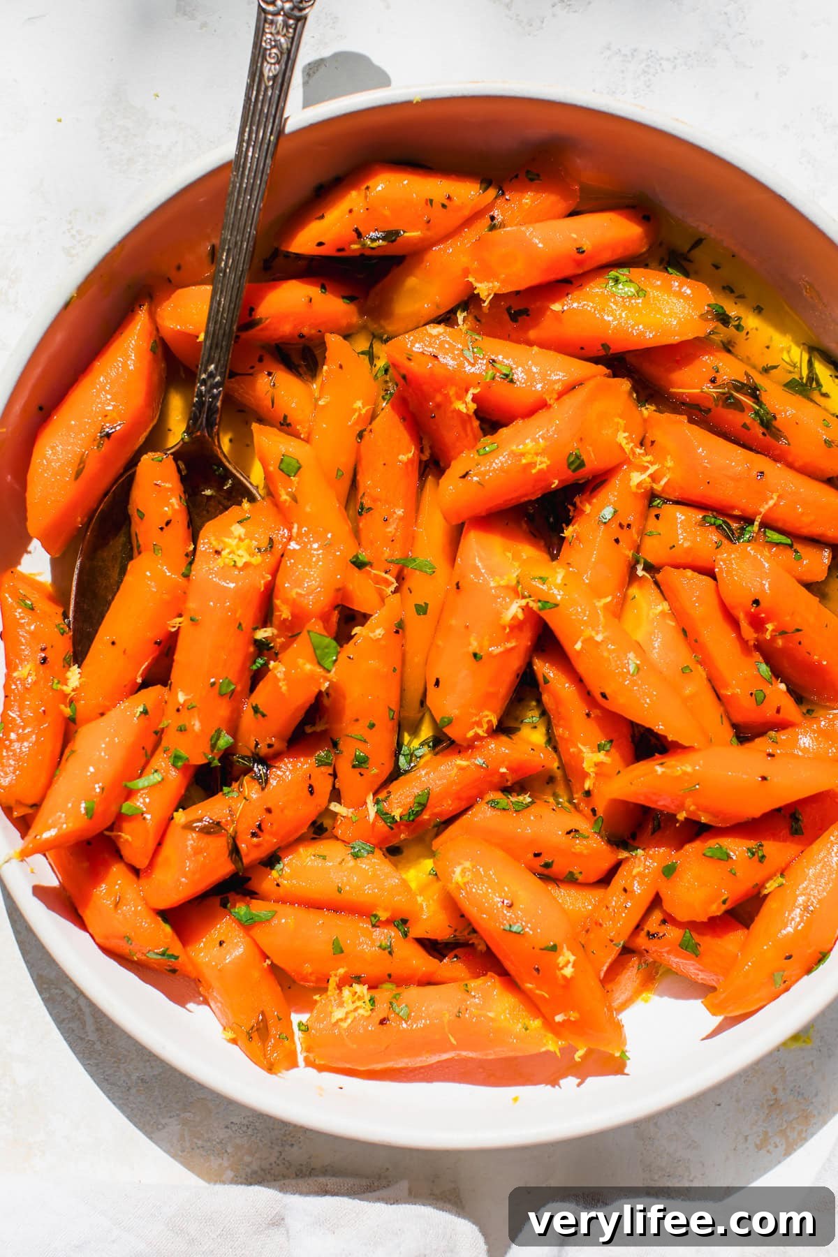 Honey-Glazed Carrots Recipe with Butter and Herbs 10 Honey Butter Glazed Carrots