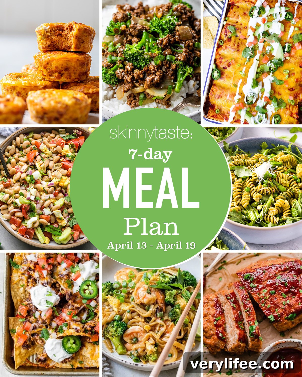 Free 7-Day Balanced Meal Plan April 13-19 2 Healthy meal plan overview