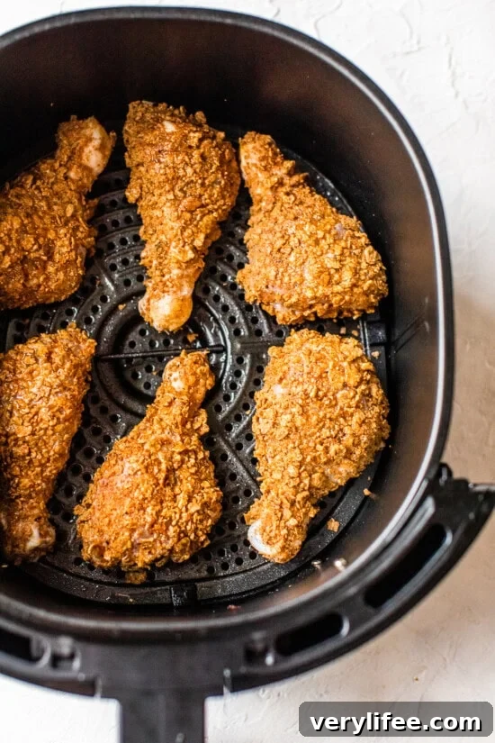 Crispy Air Fryer Fried Chicken Recipe 7 Air Fryer Fried Chicken