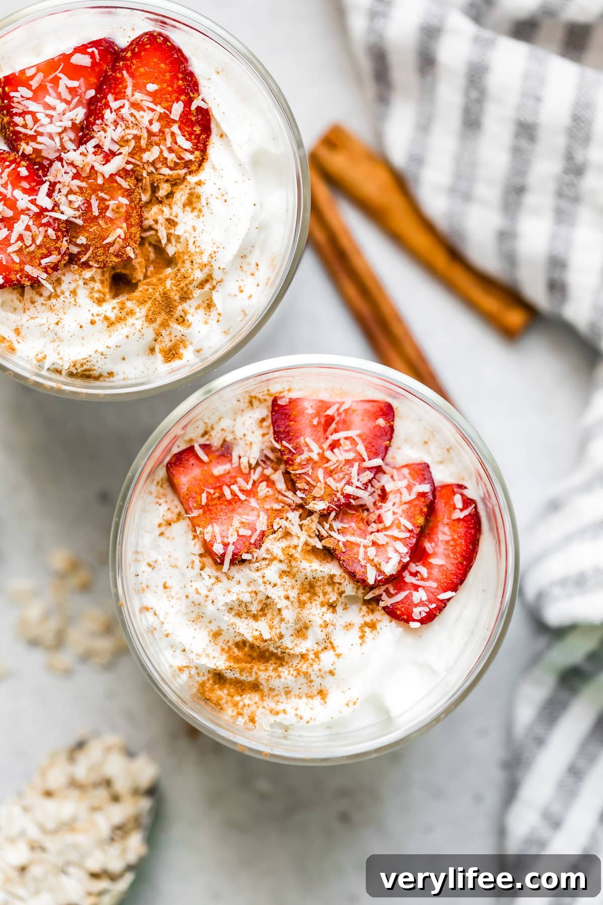 Tres Leches Overnight Oats
