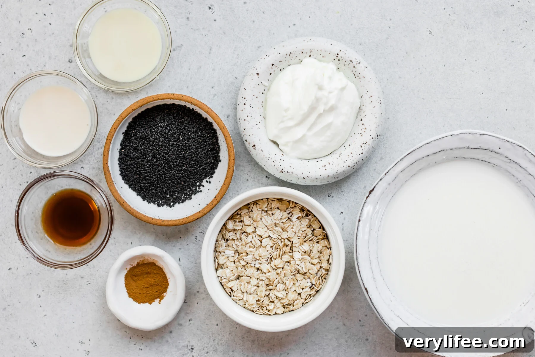 Tres Leches Overnight Oats