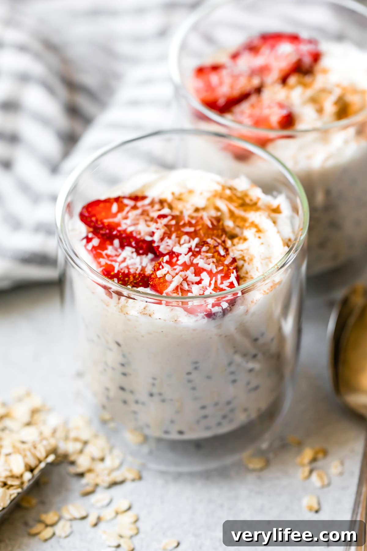 Tres Leches Overnight Oats