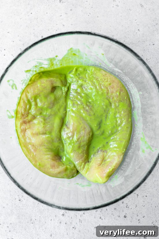 Cilantro Lime Dressing marinade for chicken