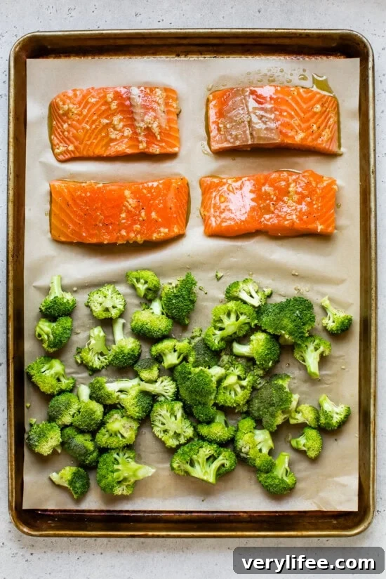 Smashed Salmon and Broccoli Rice Bowl Recipe 7 salmon and broccoli on sheet pan