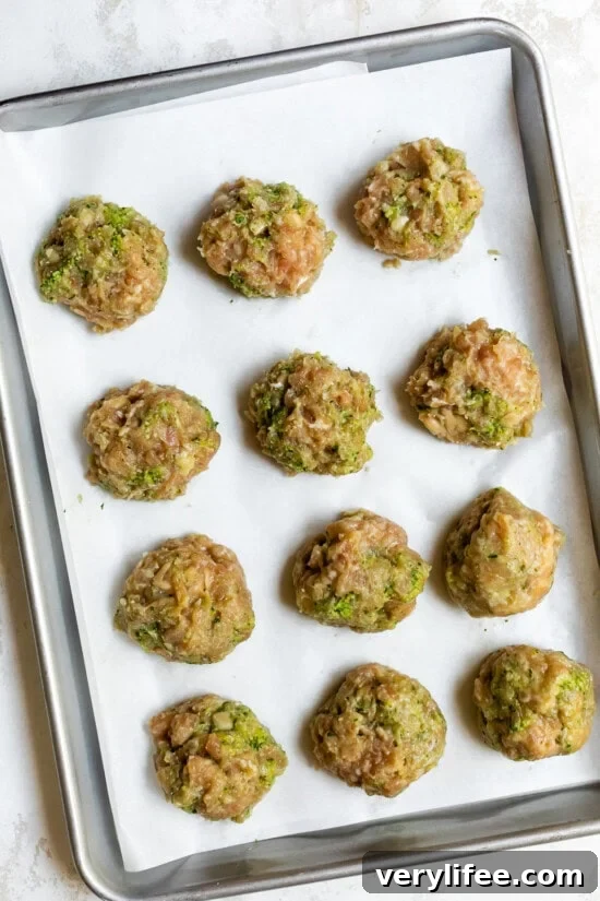 Pesto Chicken Meatballs with Creamy White Bean Puree 7 Chicken Meatballs