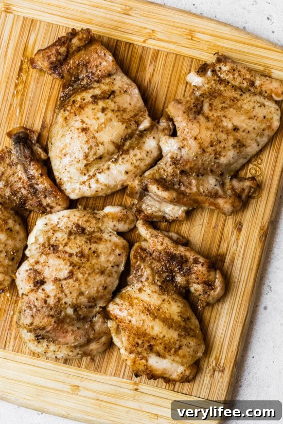 Grilled Boneless Chicken Thighs