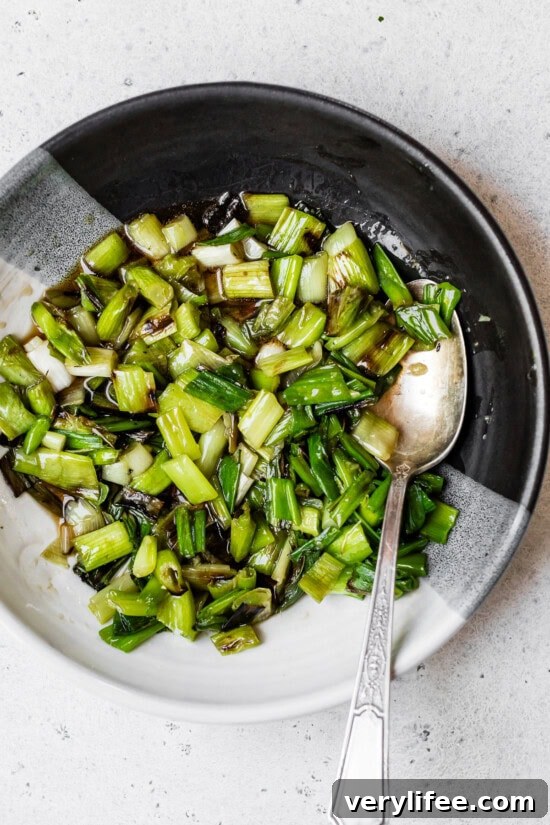 Charred Scallion Sauce