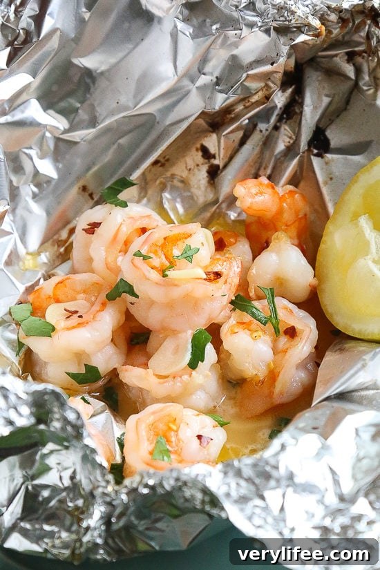 14 Flavor-Packed Foil Packet Recipes for Camping and Grilling 15 Shrimp Scampi Foil Packets