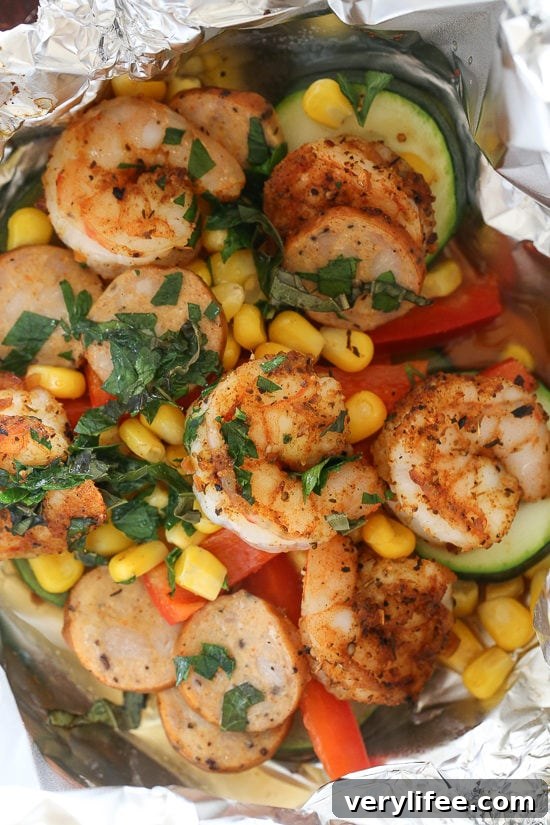 14 Flavor-Packed Foil Packet Recipes for Camping and Grilling 16 Cajun Shrimp Foil Packets