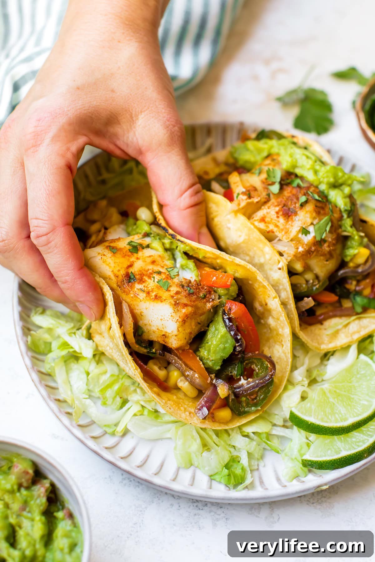 Foil Packet Fish Tacos