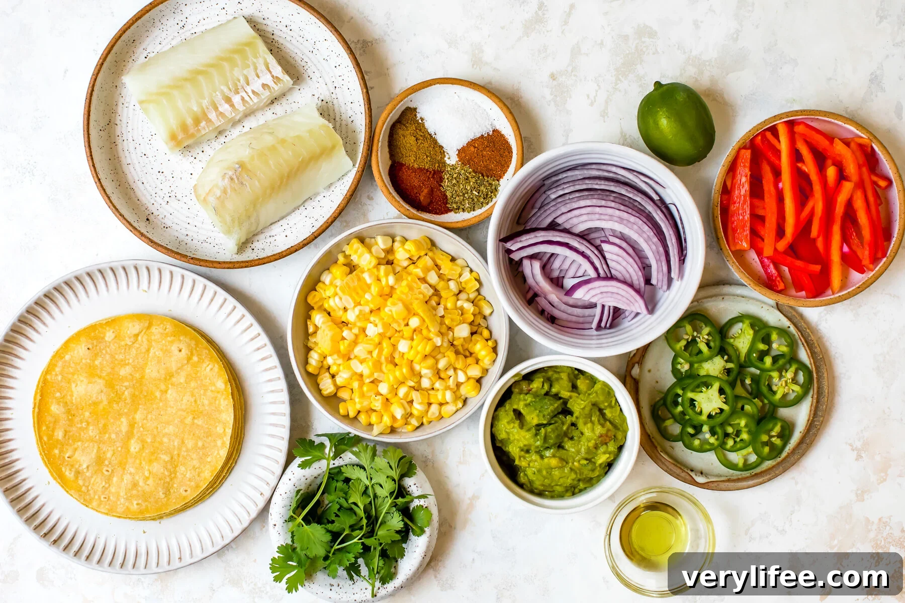 Foil Packet Fish Tacos
