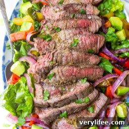 Grilled Steak Fajita Salad with Cilantro Lime Dressing 11 Steak Fajita Salad