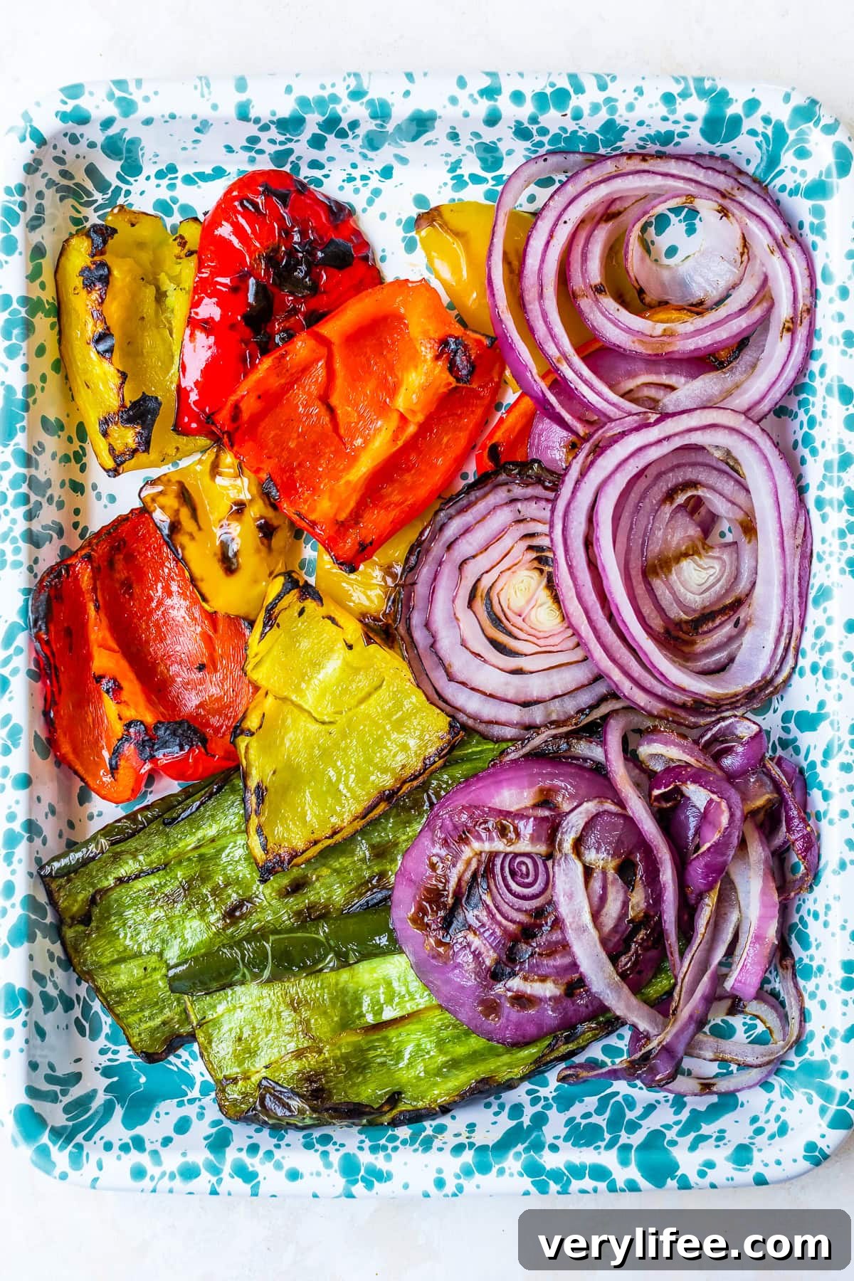 Grilled Steak Fajita Salad with Cilantro Lime Dressing 9 grilled vegetables