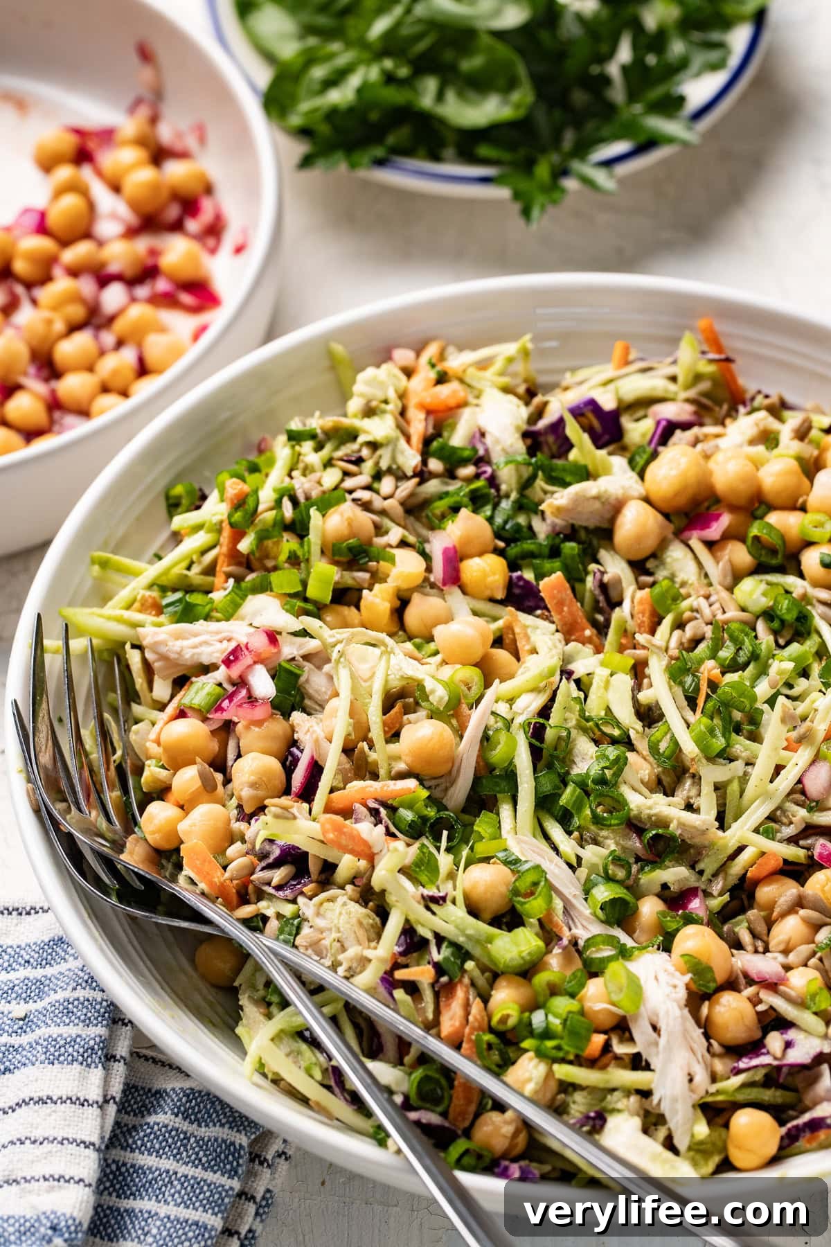 Green Goddess Chicken and Chickpea Salad Recipe 10 Green Goddess Chicken Chickpea Salad