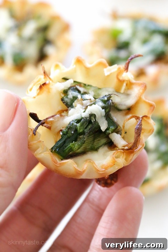Tartlets close-up